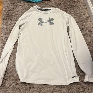 size youth medium boys white long sleeve
